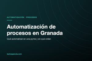 Automatización de procesos en Granada aplicada a una pyme local